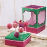 Cake-Pops-Box mit Sichtfenstern