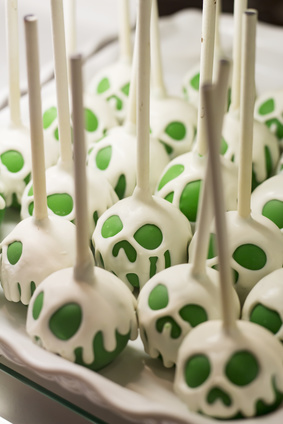 My Little Cakepop Halloween-Skulls