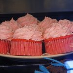 Einfache Erdbeer-Cupcakes