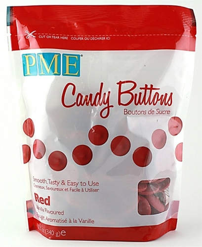 Rote Candy Buttons von PME