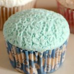 Vanille-Cupcakes mit Fondant-Topping