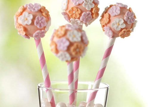Zuckerblumen für Cake Pops, Torten und Cupcakes