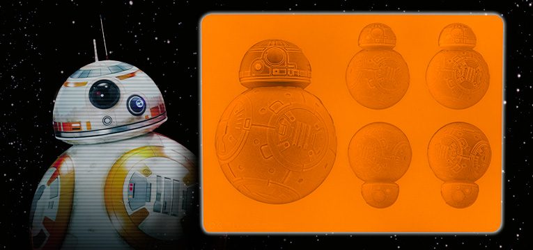 Star Wars Logo Backform backen Kuchenform Kuchen Form Silikon backen 