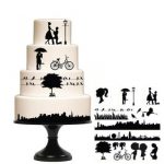 Silho-Cake: Fondant-Silikonform in Silhouetten-Optik von Silho-Cake