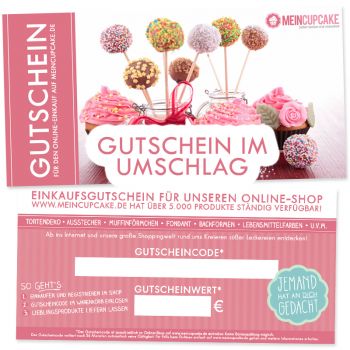 Cupcake-Gutschein